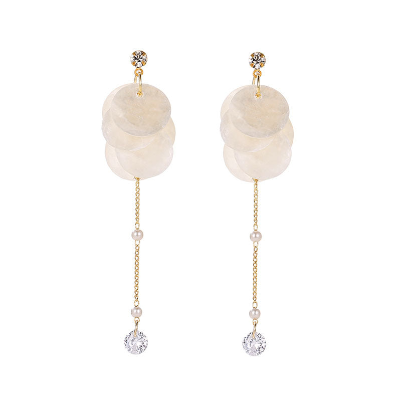 Shell Petal Earrings