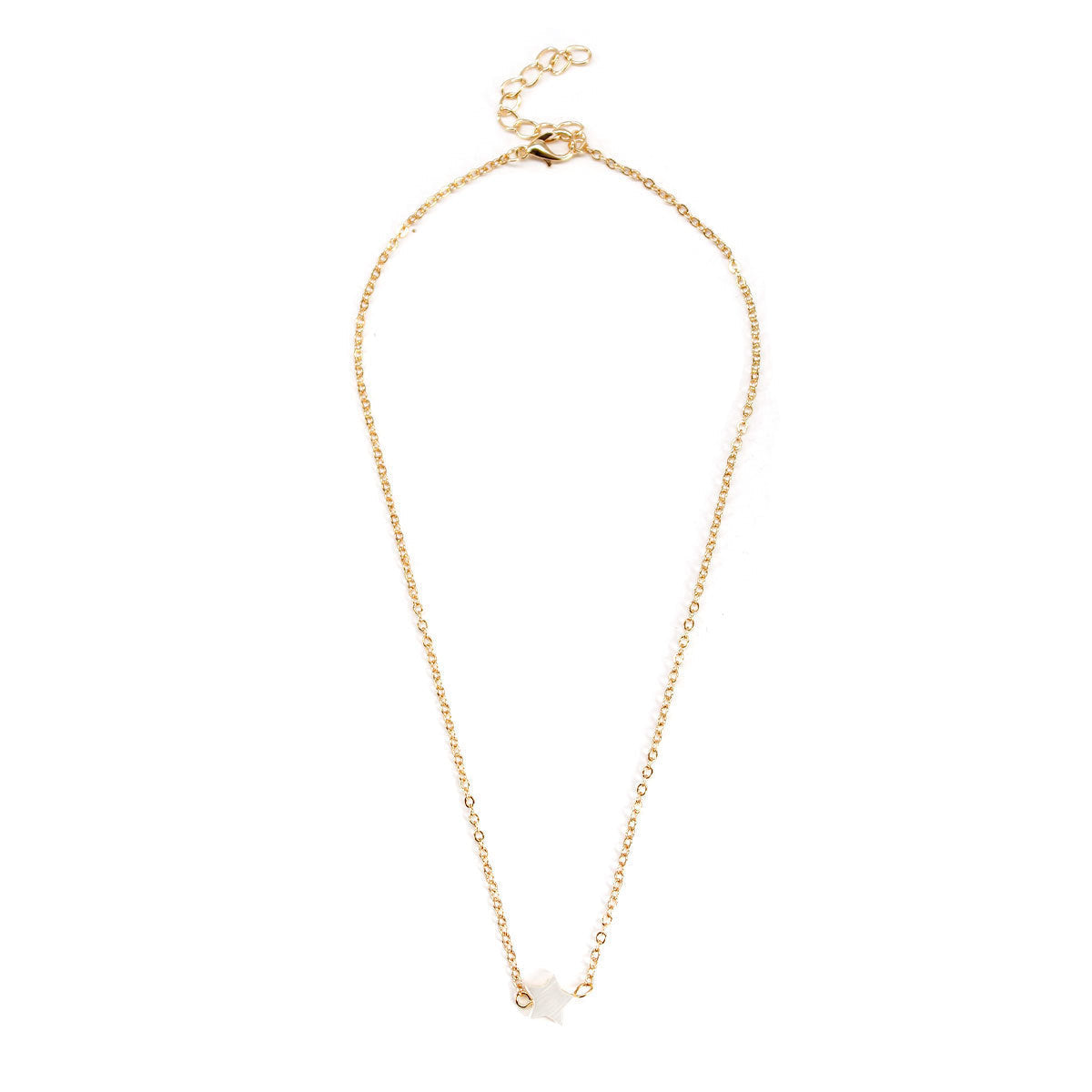 Shell Star Pendant Necklace