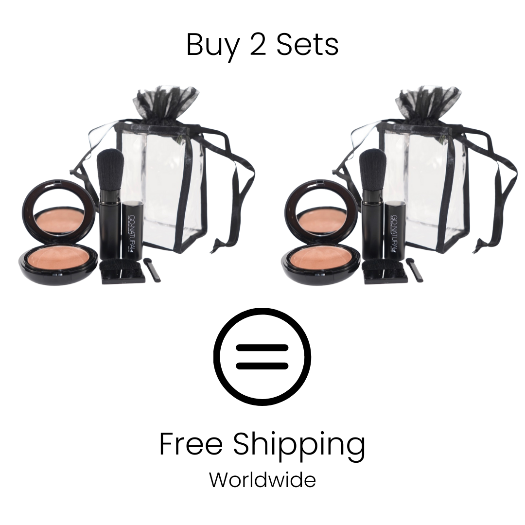 GO NATURAL® ALL-IN-ONE® Powder - Travel Gift Set VETE A LO NATURAL TODO EN UNO! TODO EN UN SOLO POLVO.