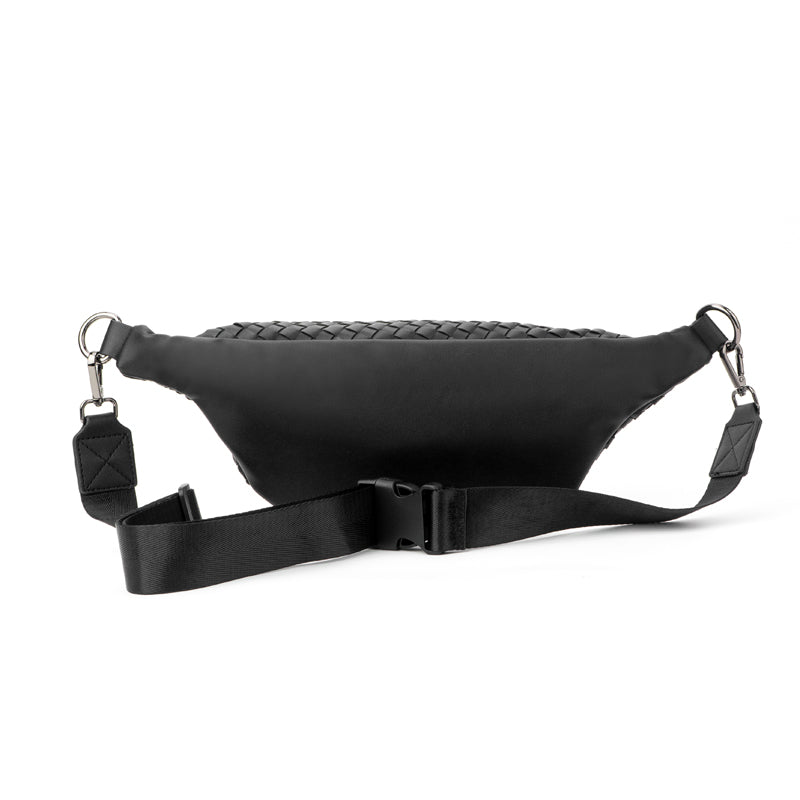 Comfy | Woven Leather Sling Bag