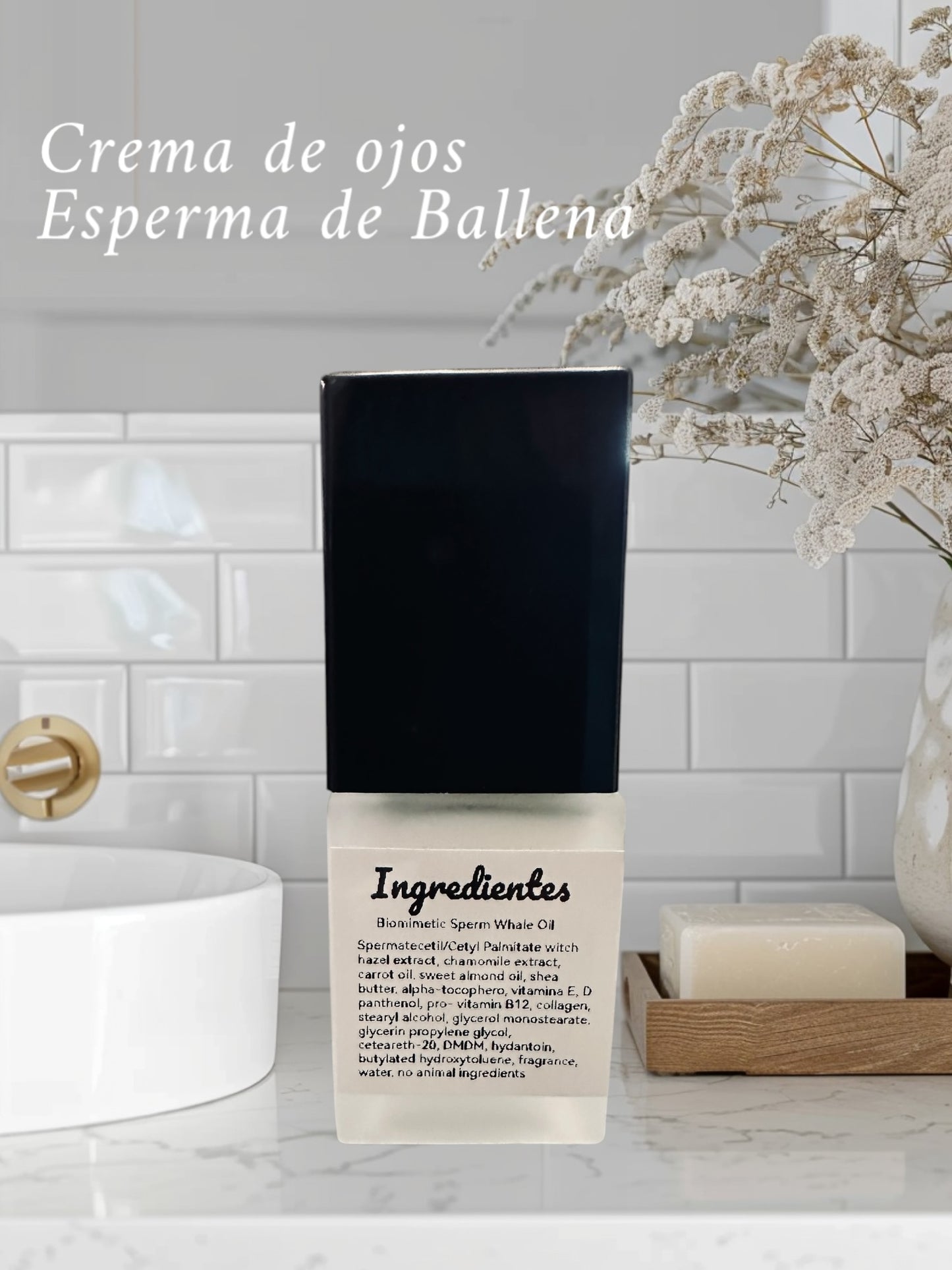 CREMA DE OJOS DE ESPERMA DE BALLENA