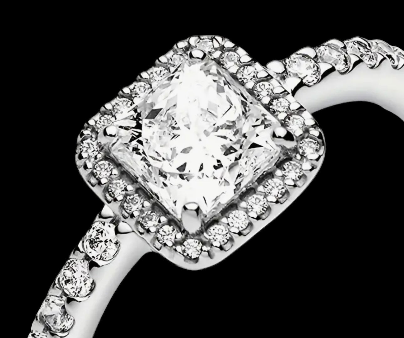 Pandoky Classic Princes Zirconia Ring