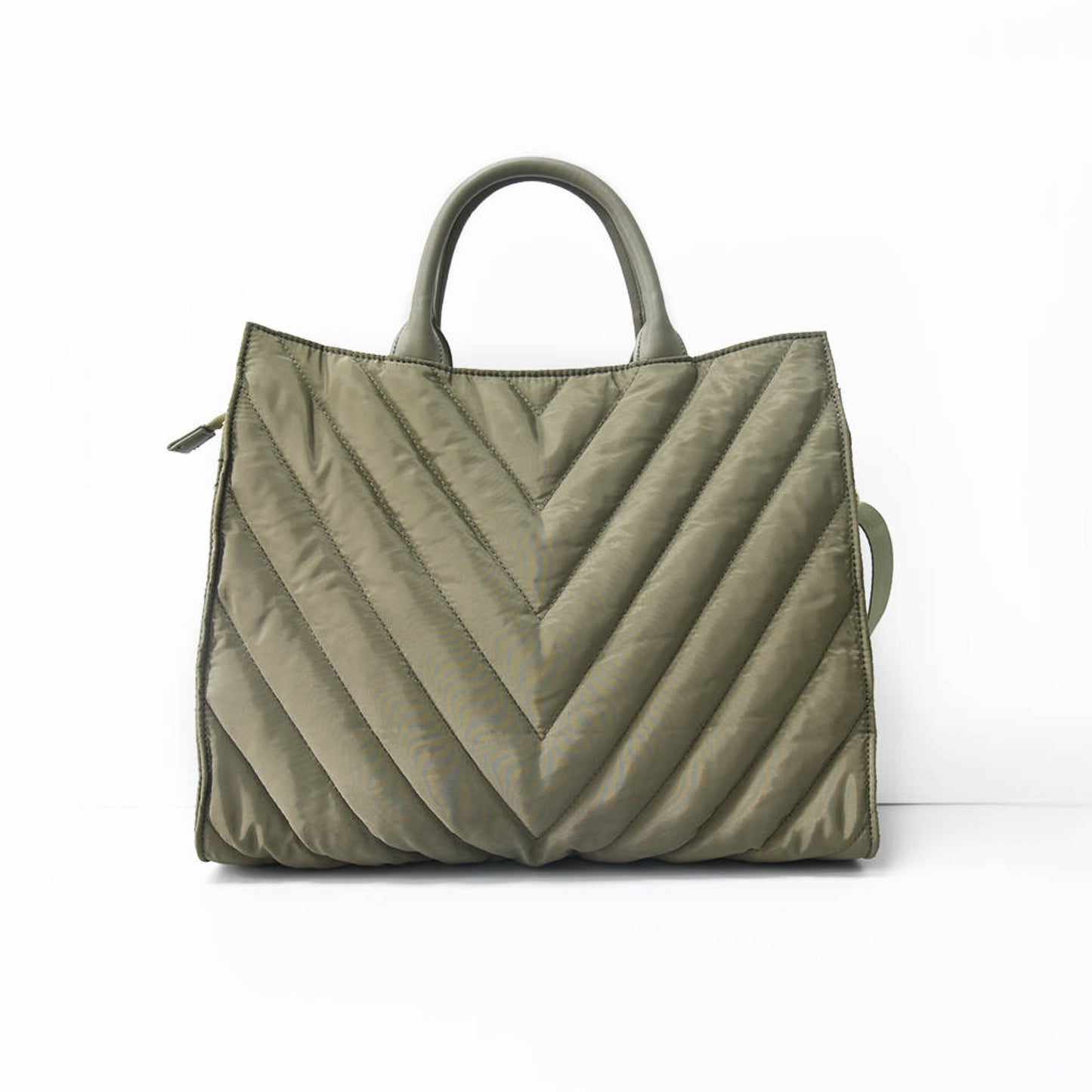 Marle Stripe Large Puffer Tote