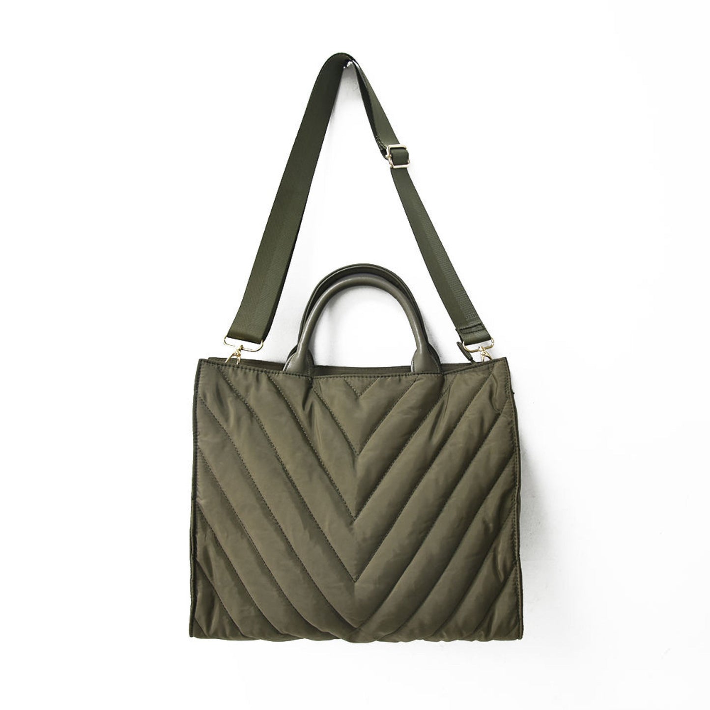 Marle Stripe Large Puffer Tote