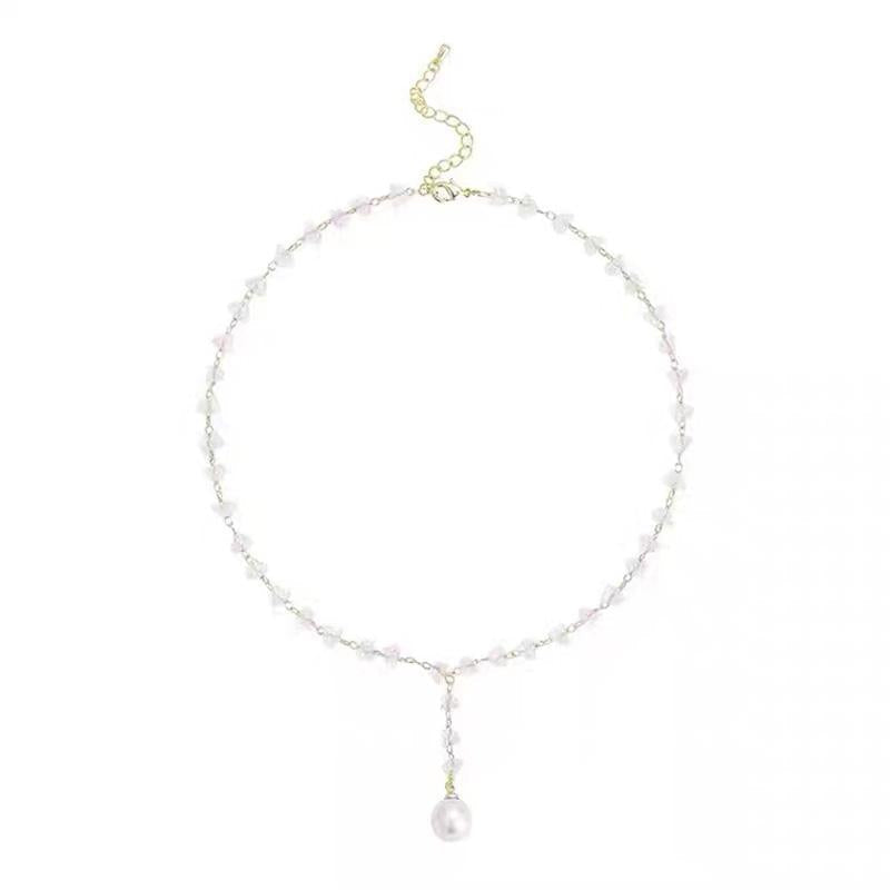 Elegant Crystal Beaded Necklace
