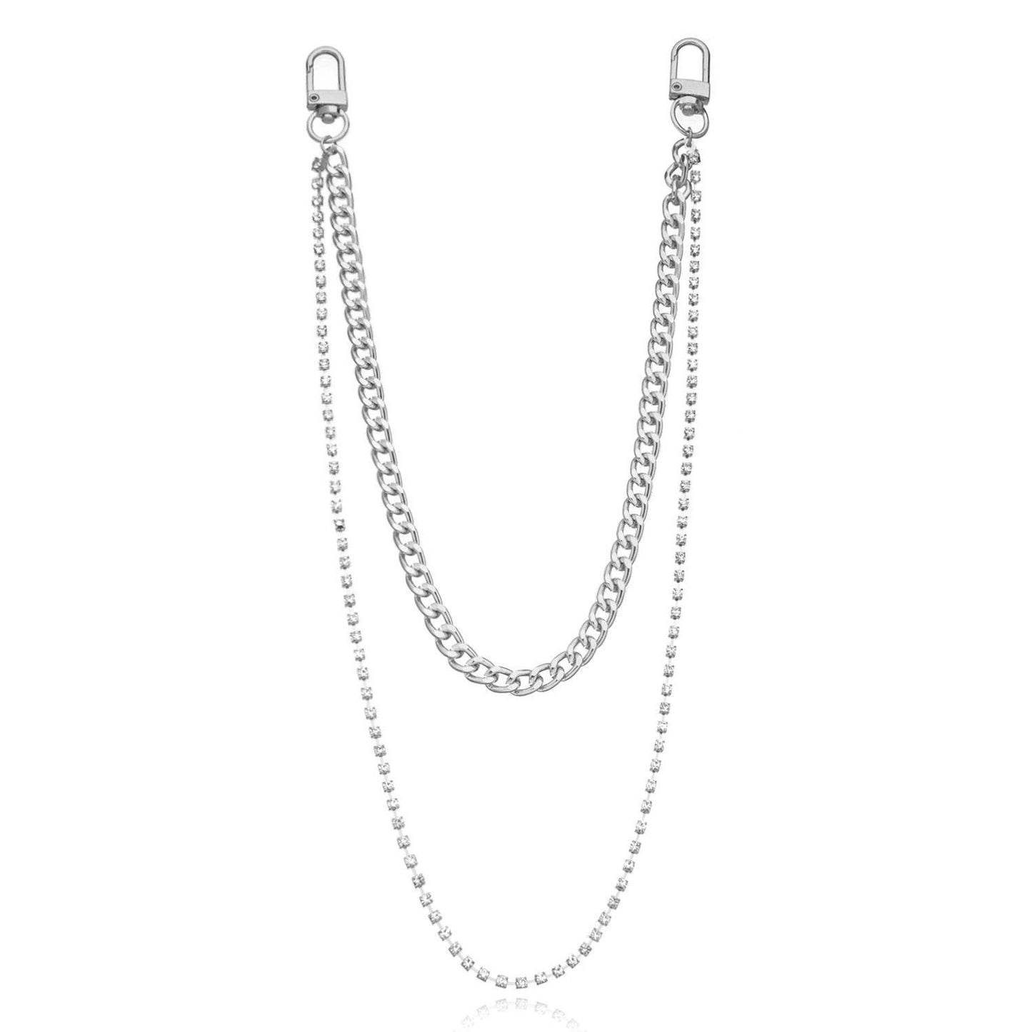 Hip Hop Punk Style Metal Body Chain