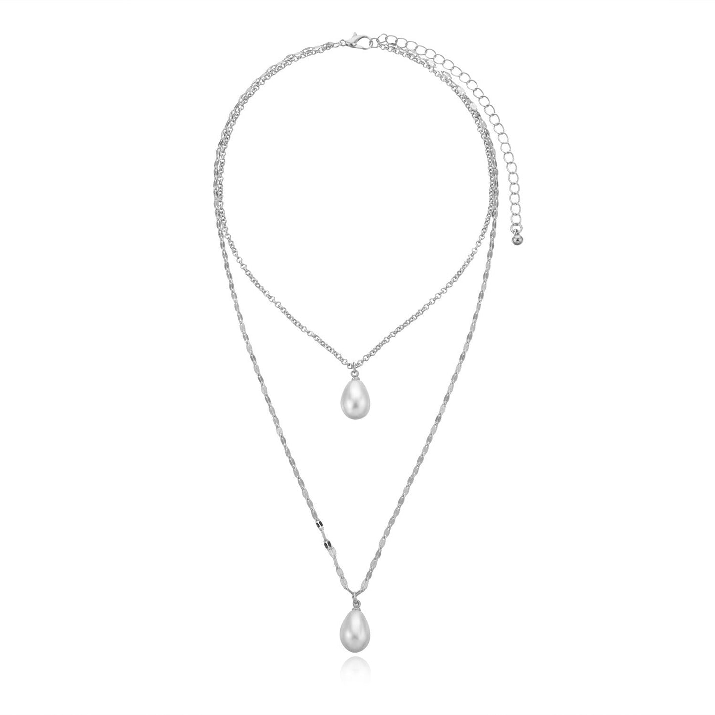 Water Drop Pearl Pendant Necklace