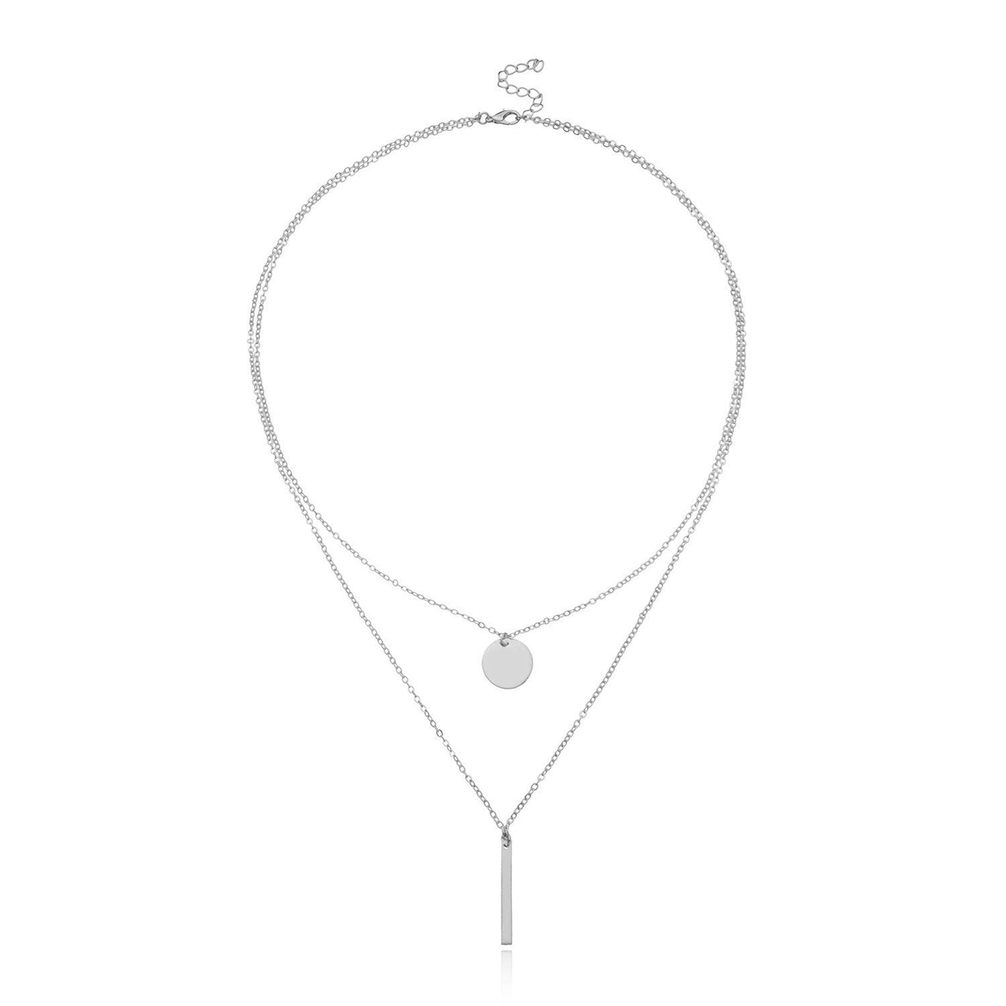 Choker Chain Coin Pendant Necklace