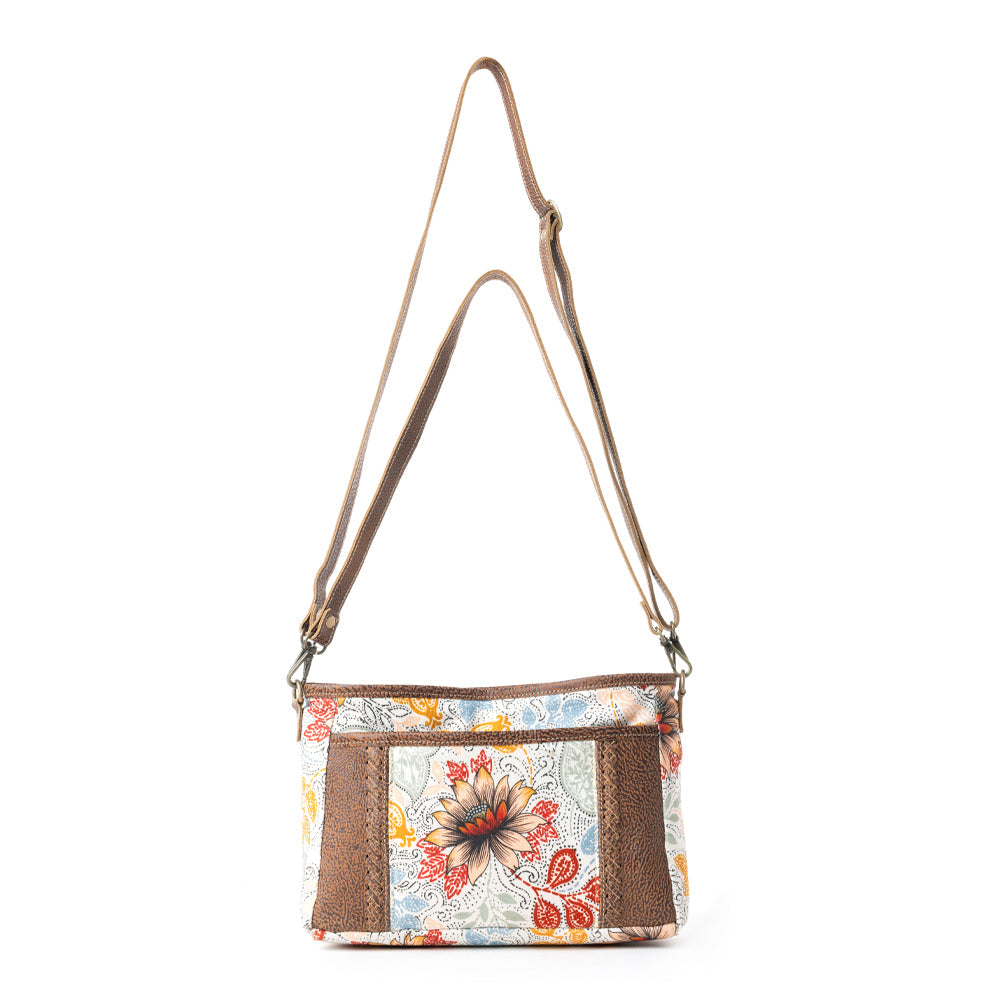 MeyraTrail Dahlia Crossbody Bag in Wild Floral Print