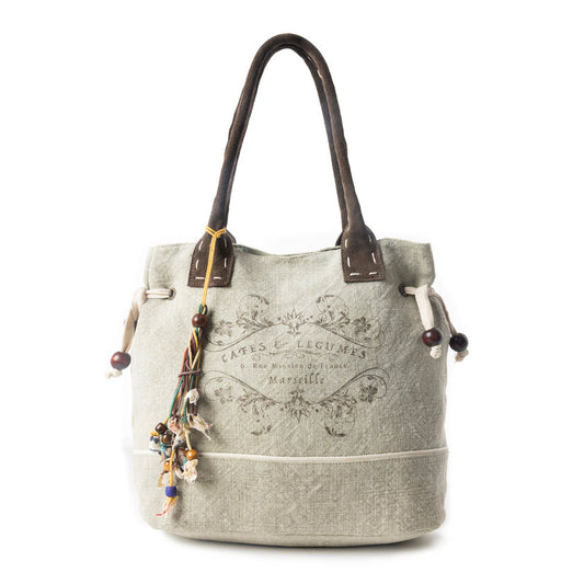 Fashion Tote Bag in Willow Ash