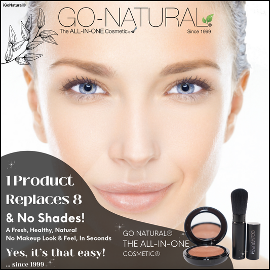 GO NATURAL® ALL-IN-ONE® Powder - Travel Gift Set VETE A LO NATURAL TODO EN UNO! TODO EN UN SOLO POLVO.