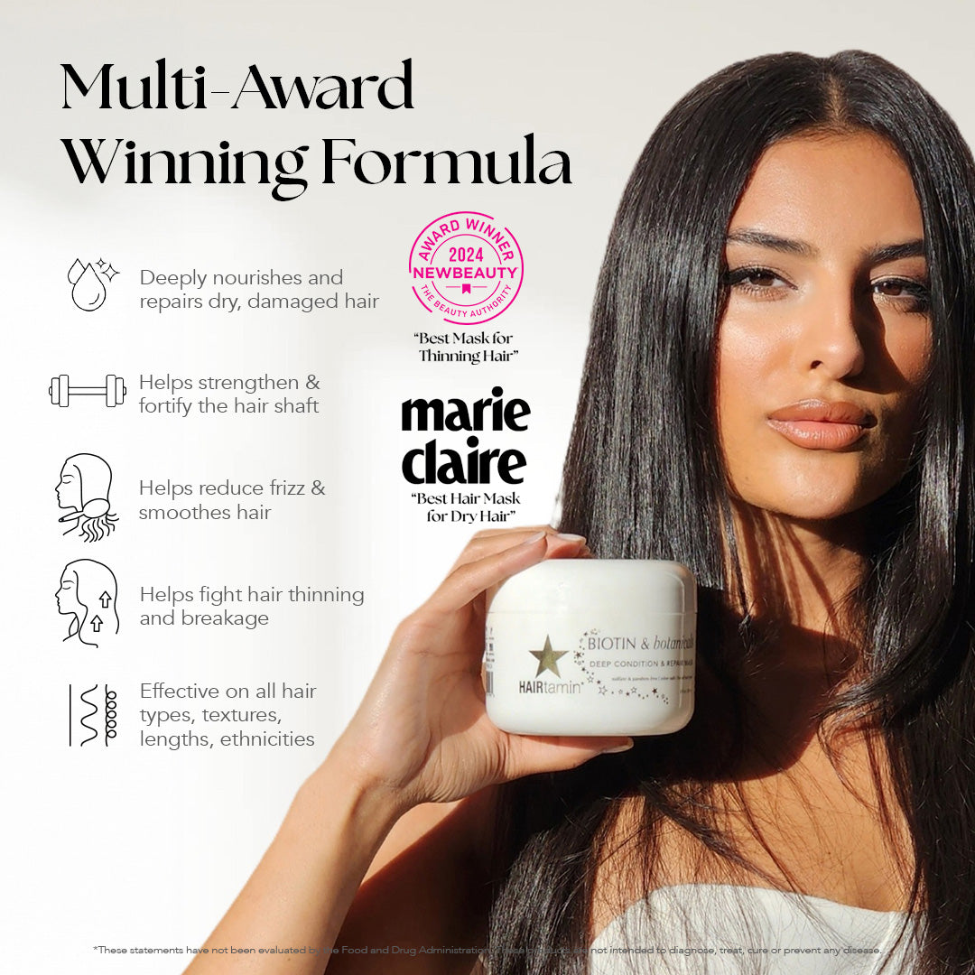 Biotin & Botanicals Deep Condition & Repair Hair Mask