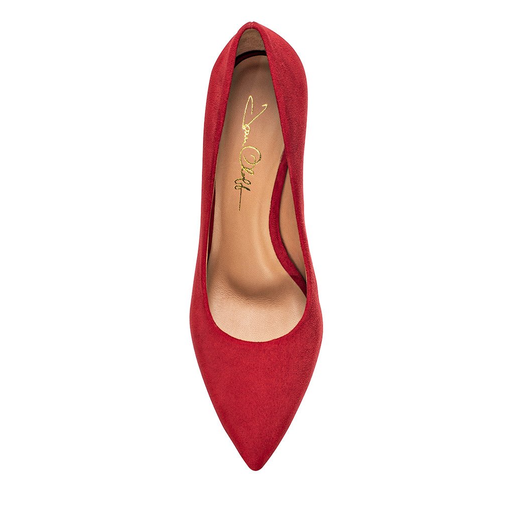 Debra Red Hot Suede