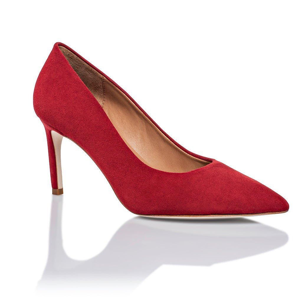 Debra Red Hot Suede