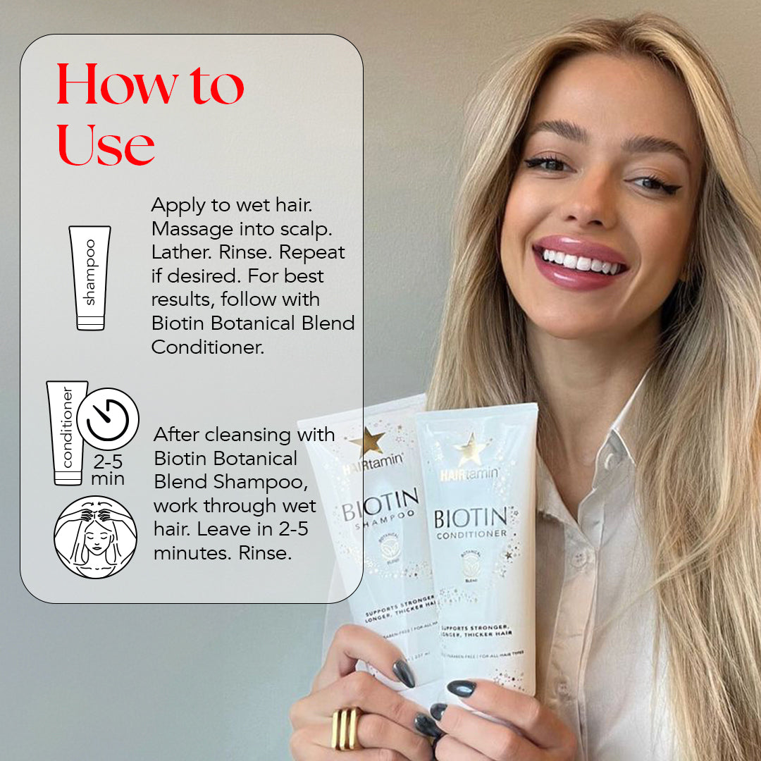 Biotin & Botanicals Shampoo & Conditioner
