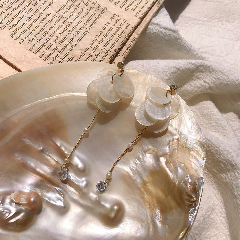 Shell Petal Earrings