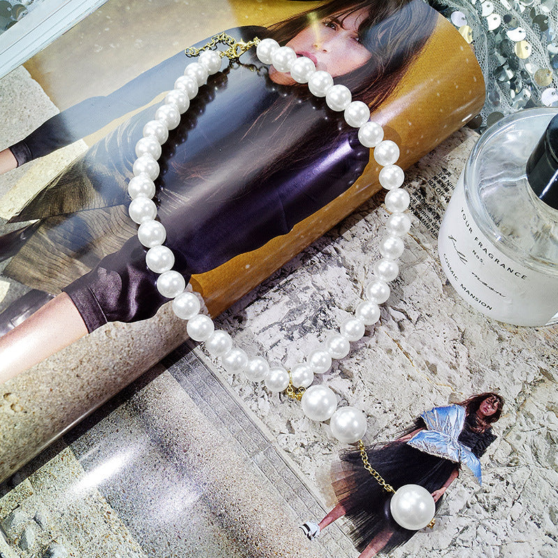 Baroque Pearl Multiple Choker Necklaces