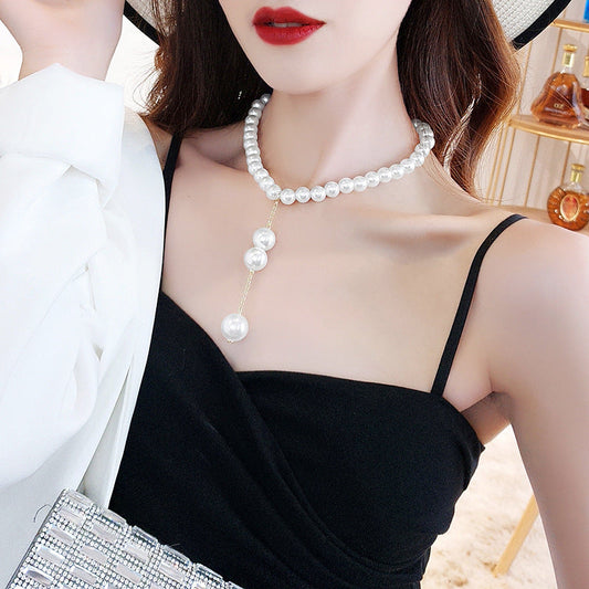 Baroque Pearl Multiple Choker Necklaces