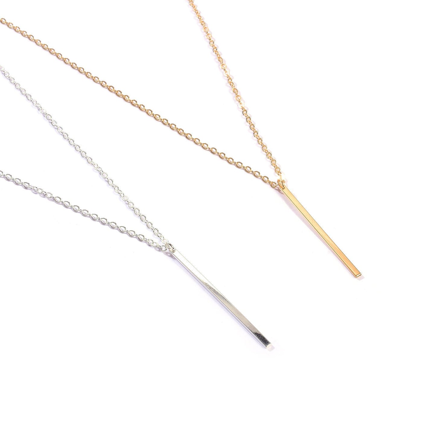Long bar Necklace