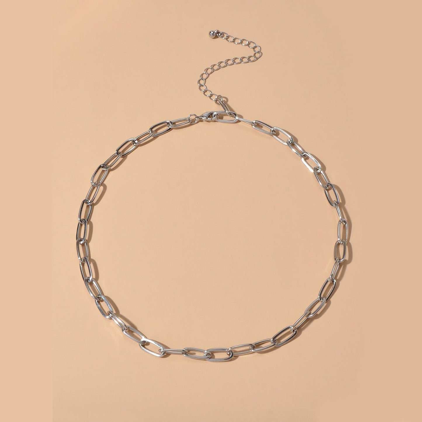 Paperclip Link Chain Necklace