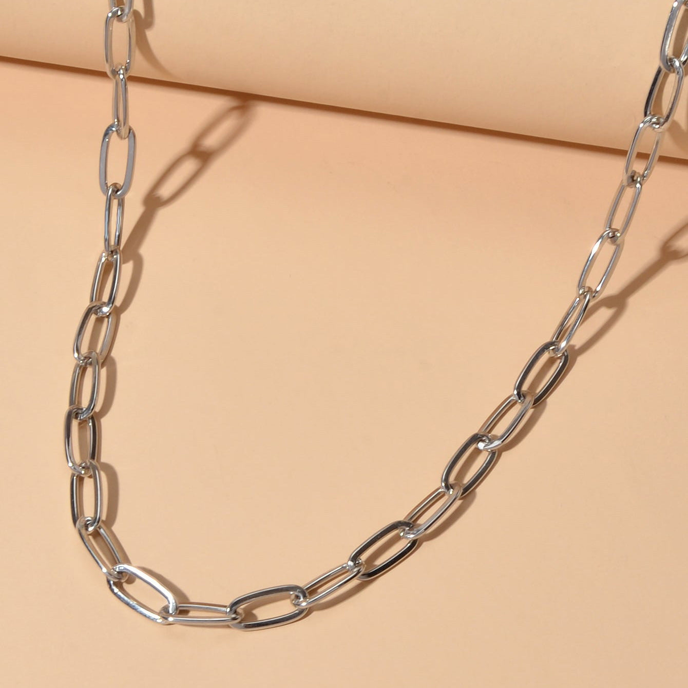 Paperclip Link Chain Necklace