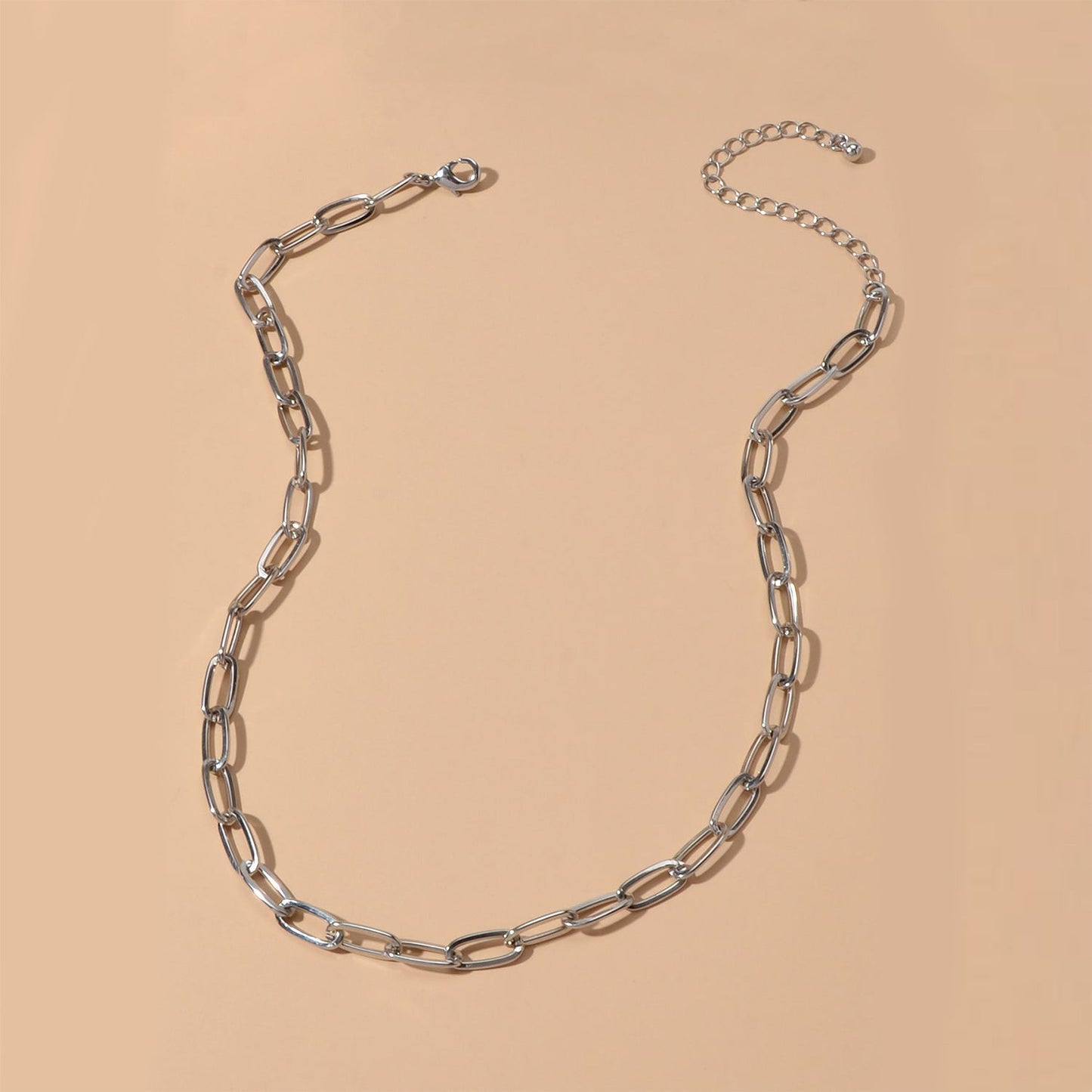 Paperclip Link Chain Necklace
