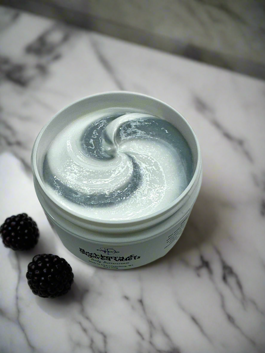 Blackberry & Sugared Violets Body Cream