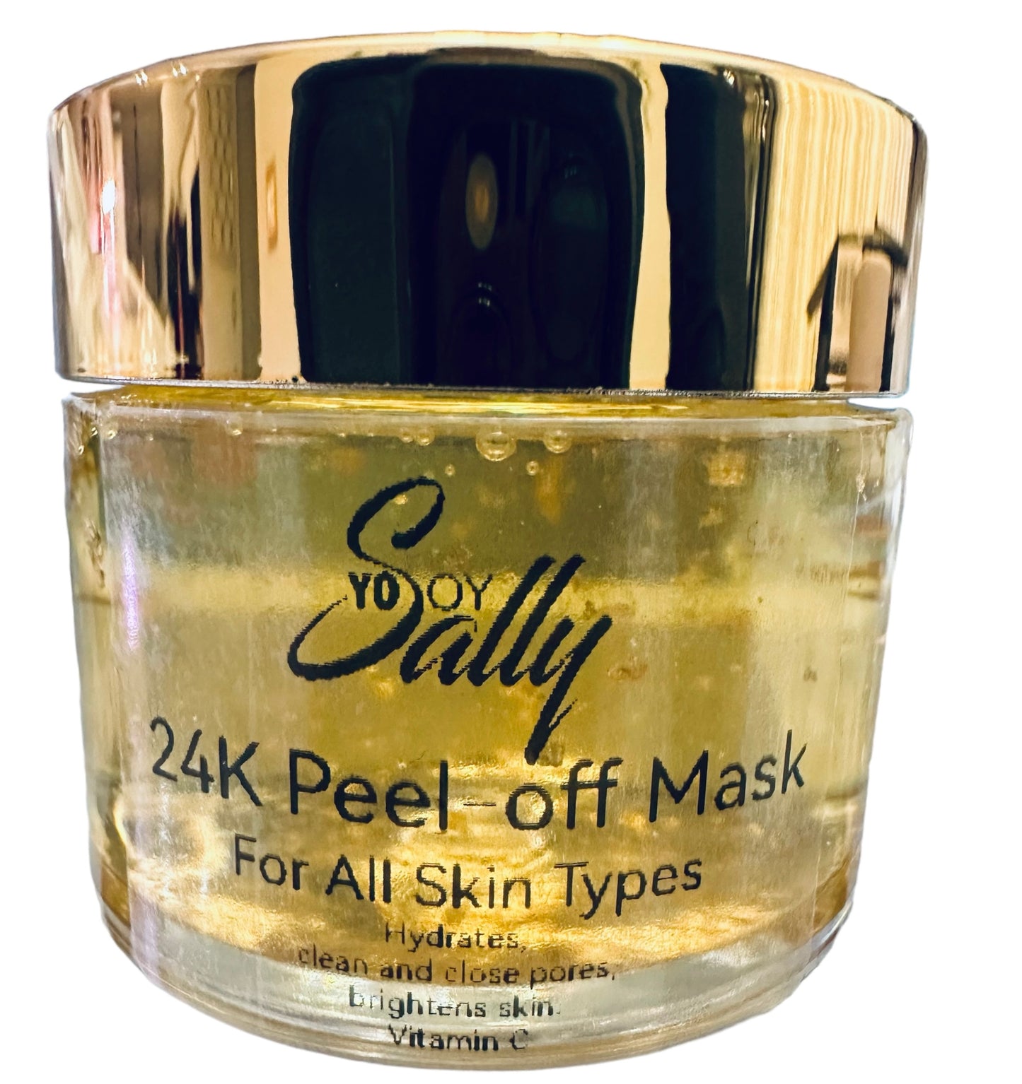 24K Peel-off Mask With Free Brush.