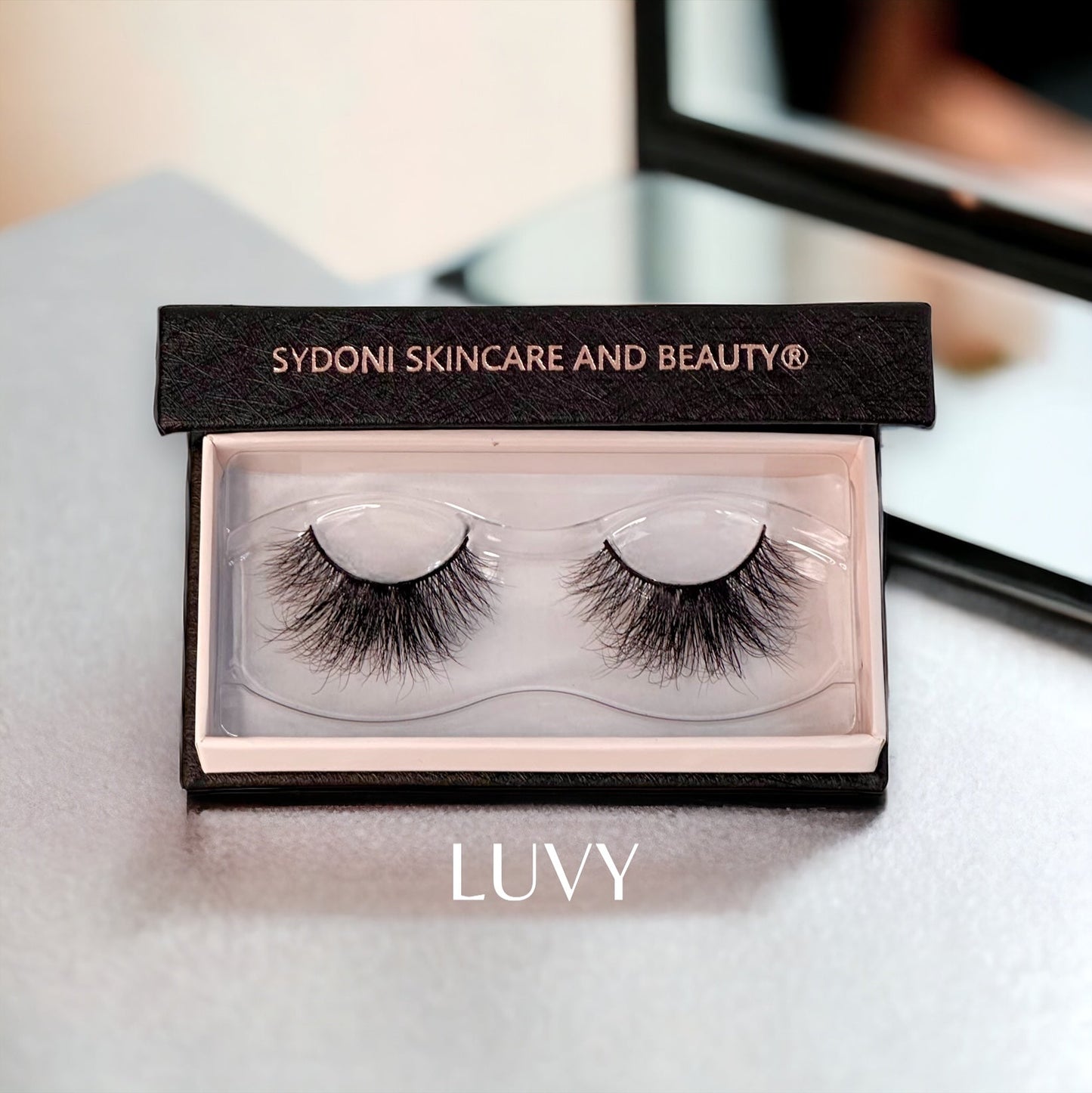 "LUVY" LUXURY MINK LASHES – Handcrafted Glam Inspired by a Daughter's Joyous Personality