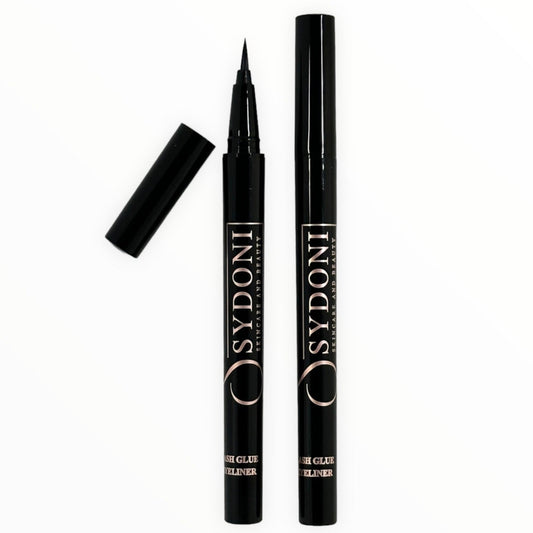 LIQUID EYELINER & LASH GLUE IN ONE | Precision Liner + Strong Hold Net. Wt. 0.7 ml
