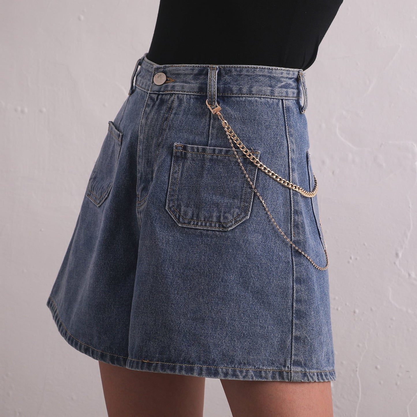 Hip Hop Punk Style Metal Body Chain