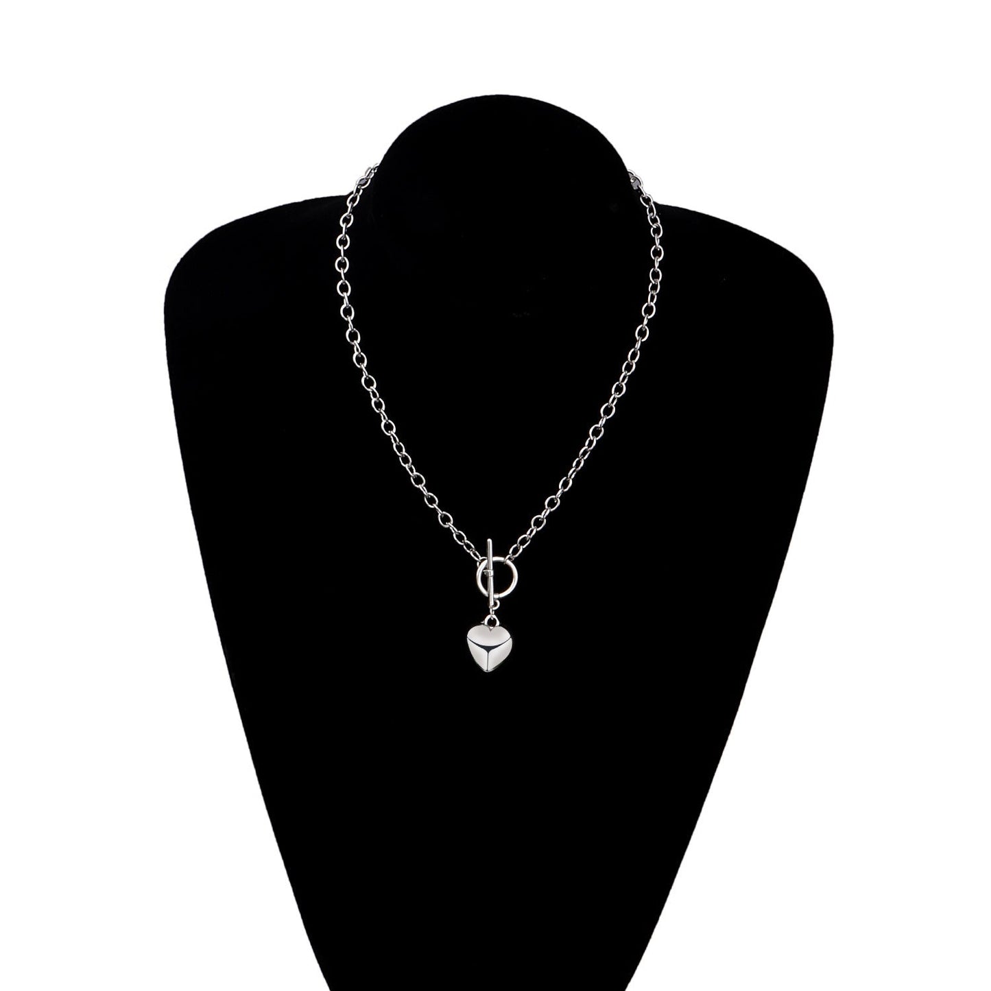 Heart Pendant Chain Necklace