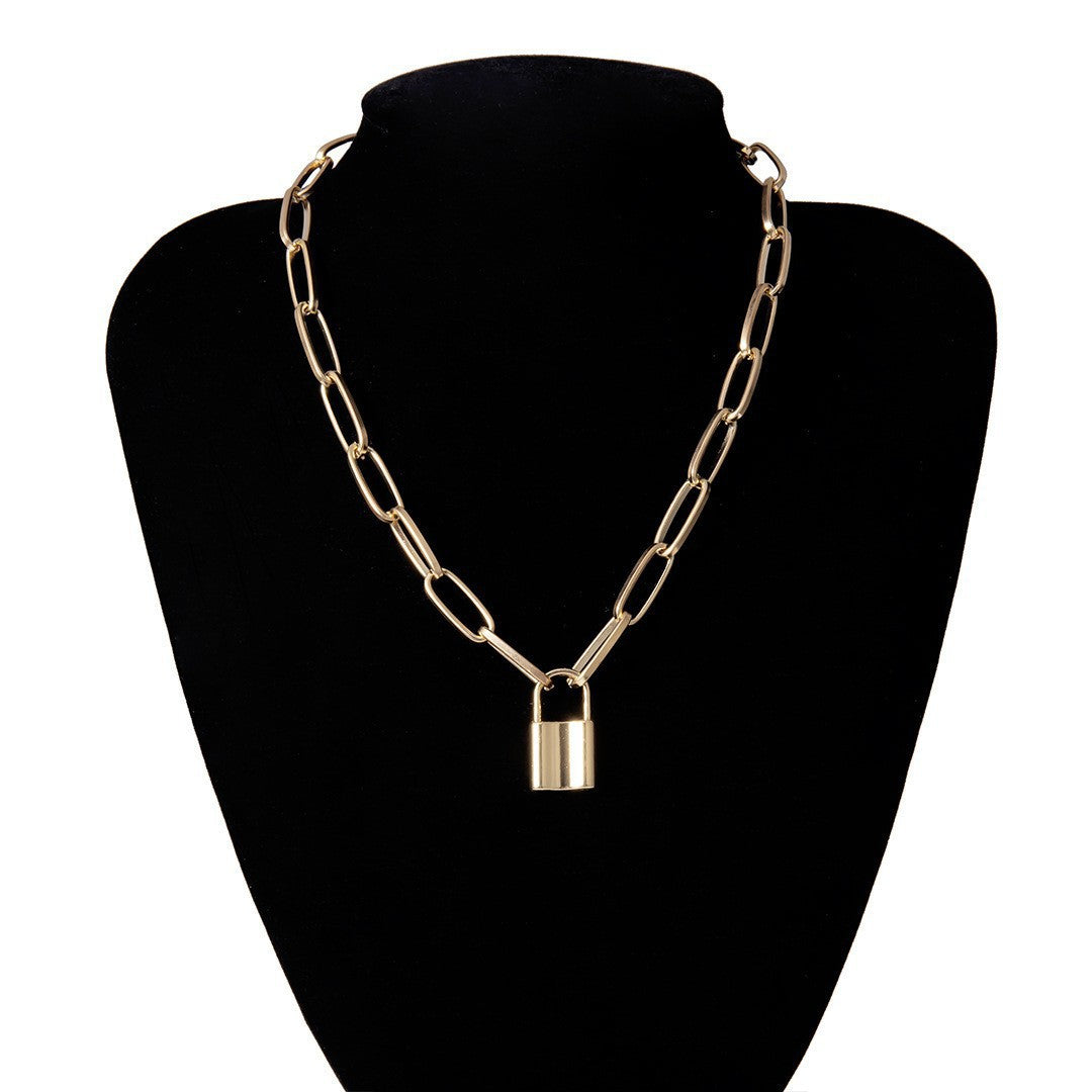 Popular Lock Chain Necklace