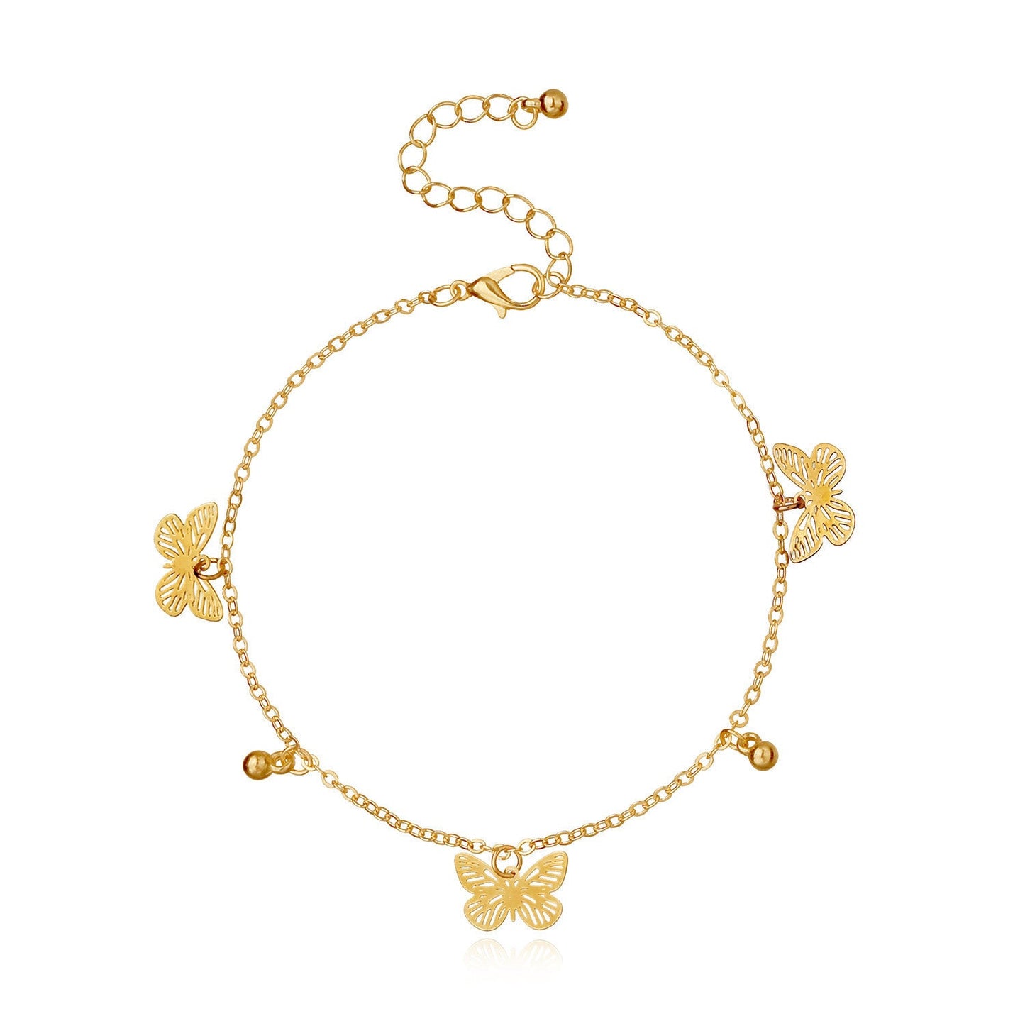 Butterfly Charms Anklets for Women