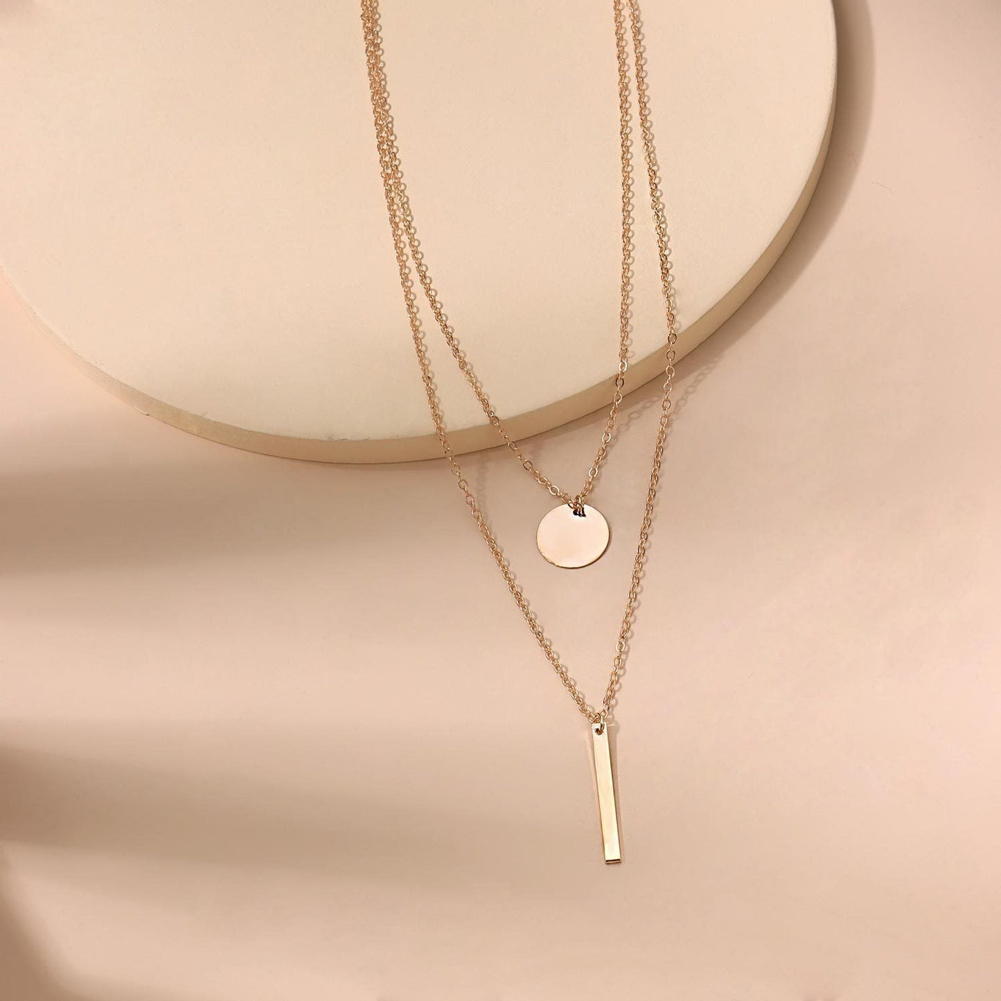 Choker Chain Coin Pendant Necklace