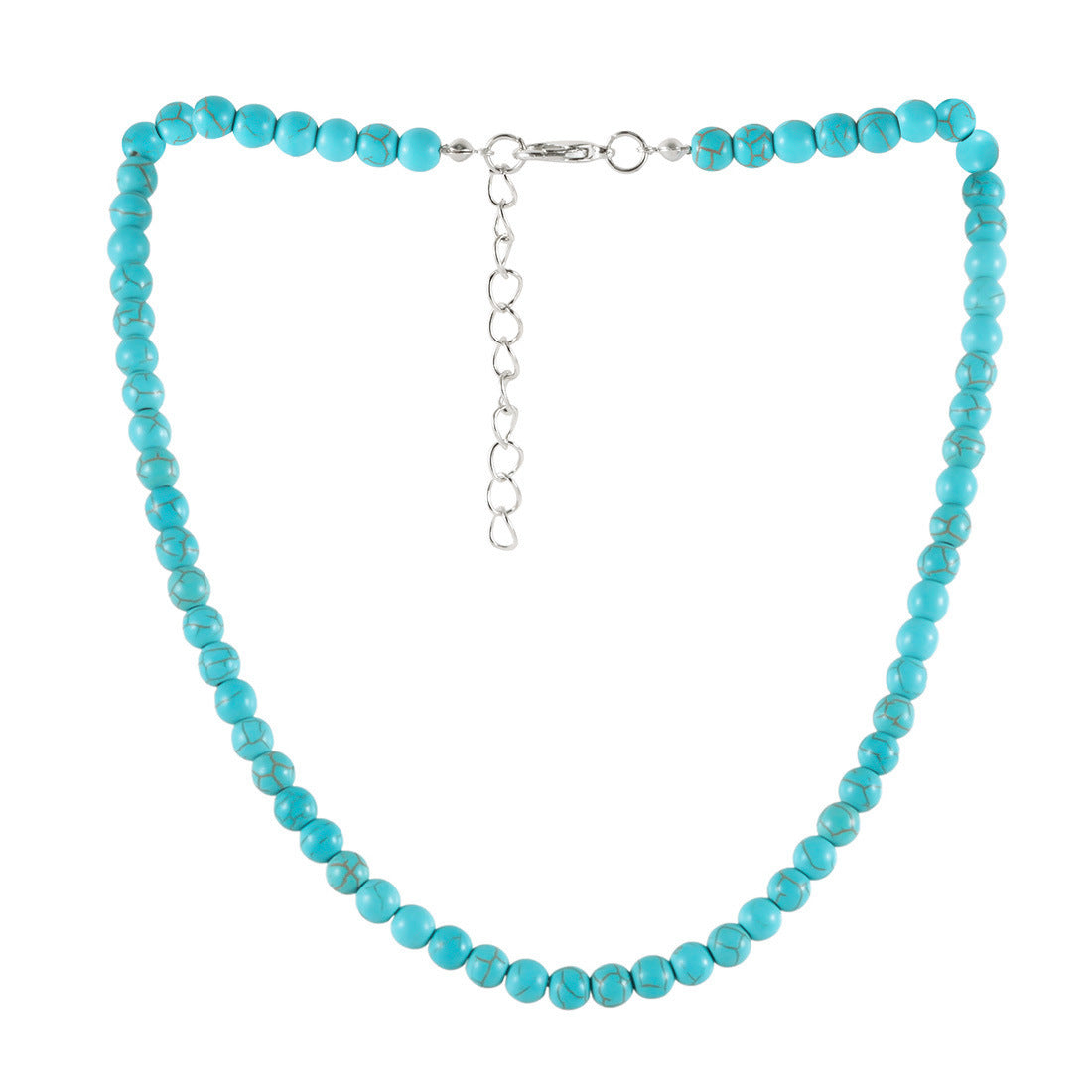 Vintage Turquoise Bead Necklace