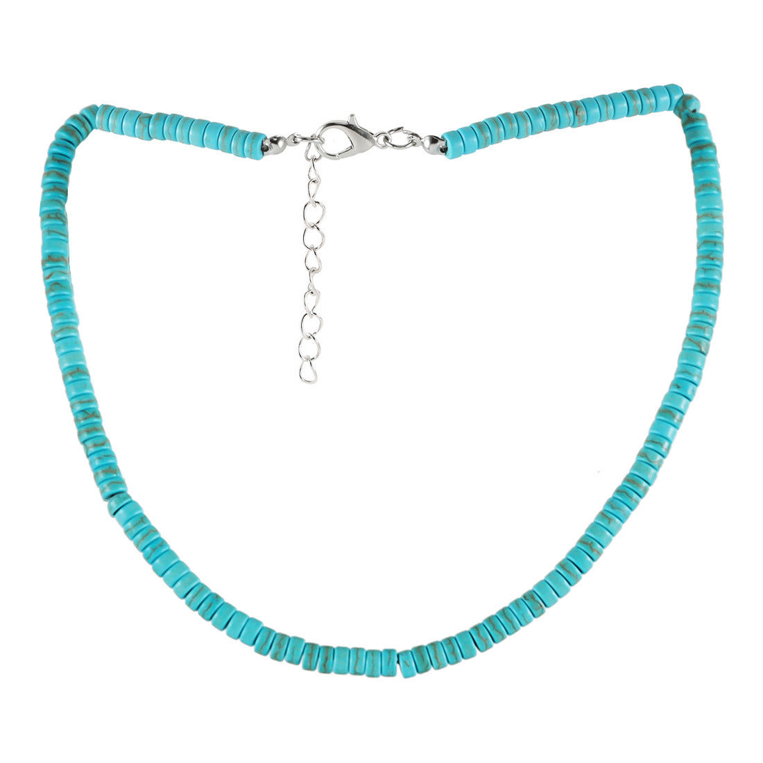 Vintage Turquoise Bead Necklace