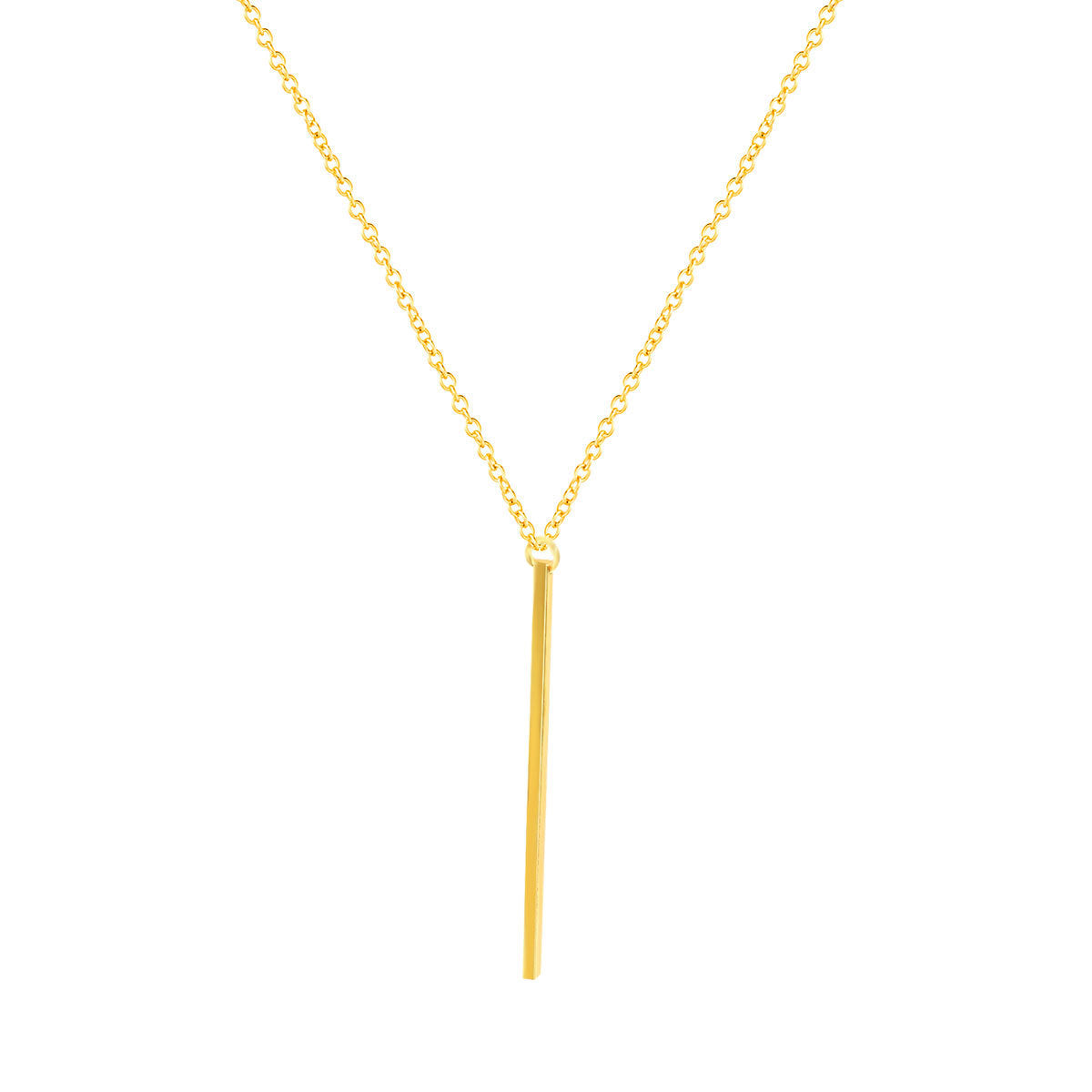 Long bar Pendant Necklace for Girl