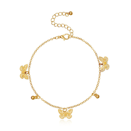 Butterfly Charms Anklets for Women