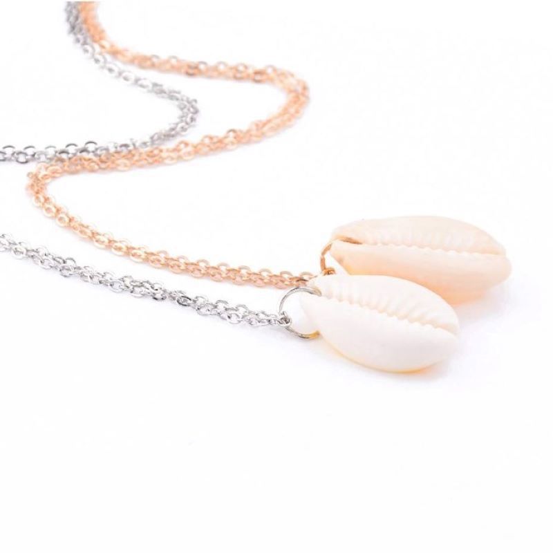 Natural Shell Pendant Choker Necklaces