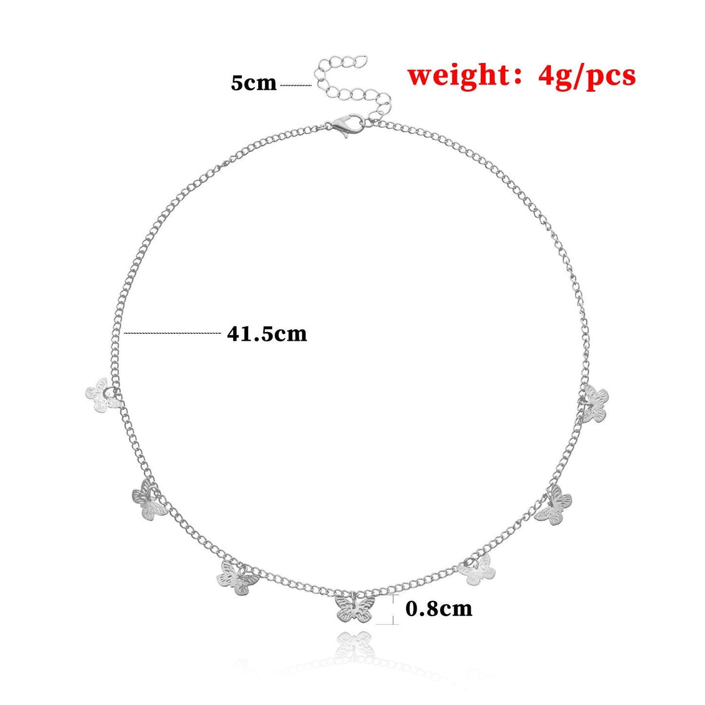 Vintage Multilayer Butterfly Necklaces for Women