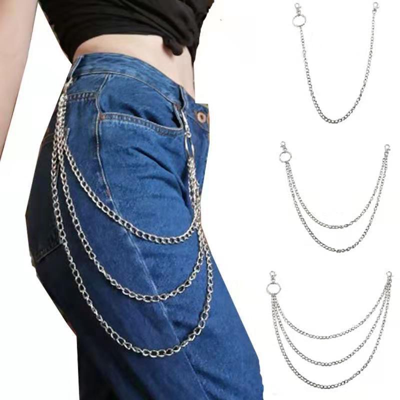 Geometric Multi-layer Waist Chain Layer Pants Chain