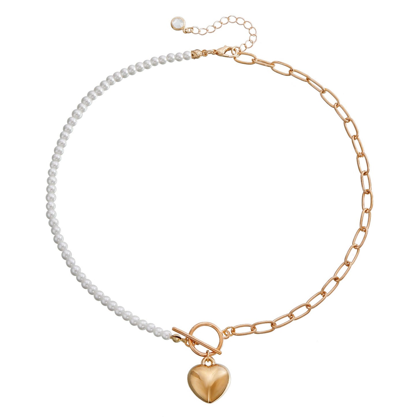 Multilayer Baroque Pearl Pendant Choker Necklace