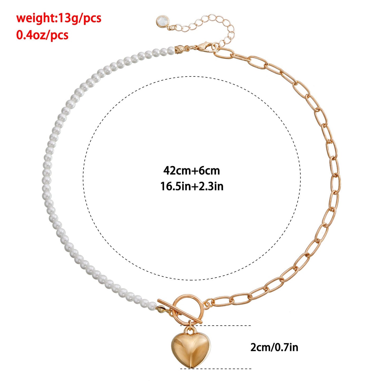 Multilayer Baroque Pearl Pendant Choker Necklace