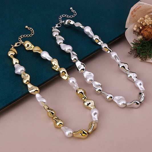 Mixed Color Fashion Choker Necklace