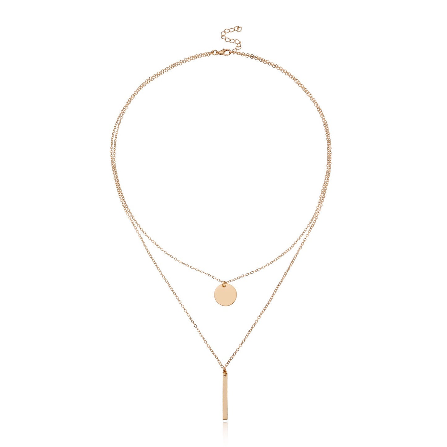 Choker Chain Coin Pendant Necklace