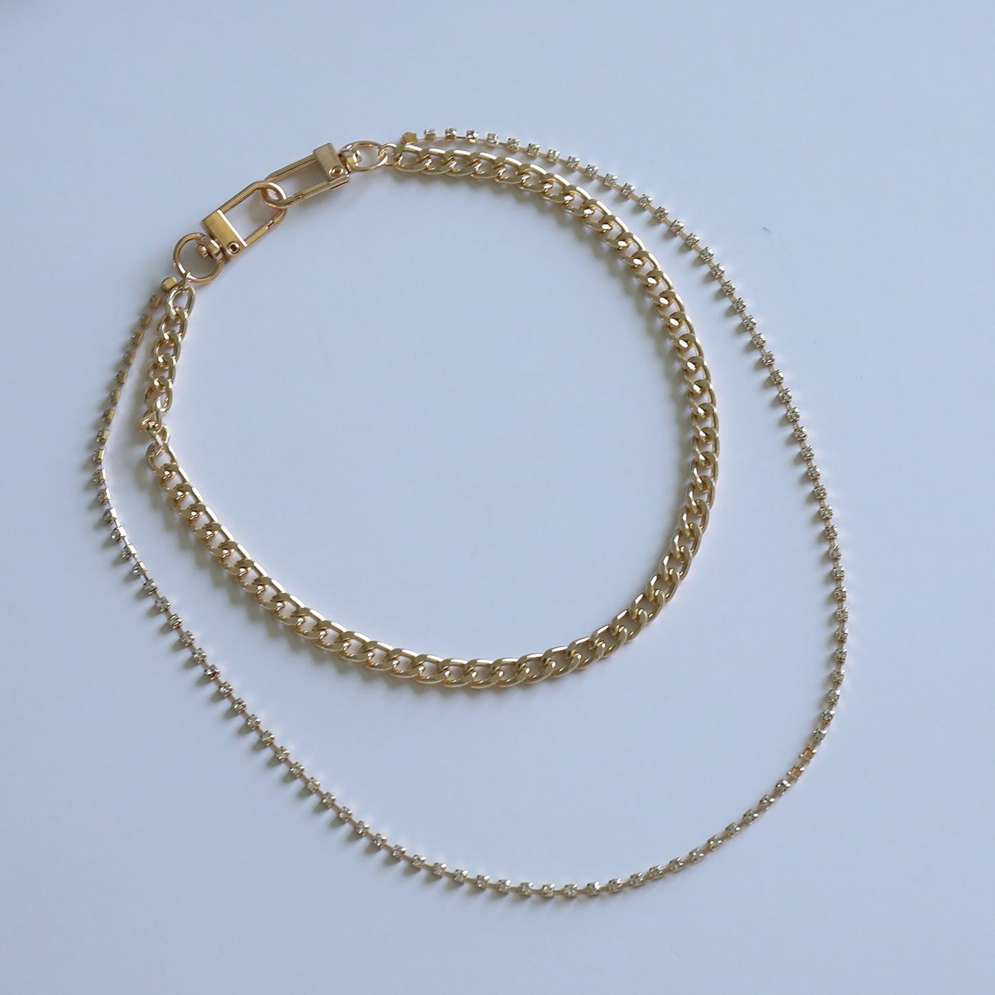 Hip Hop Punk Style Metal Body Chain