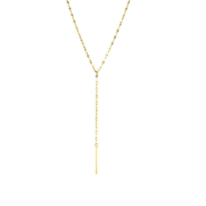 Simple Long Necklace Ladies