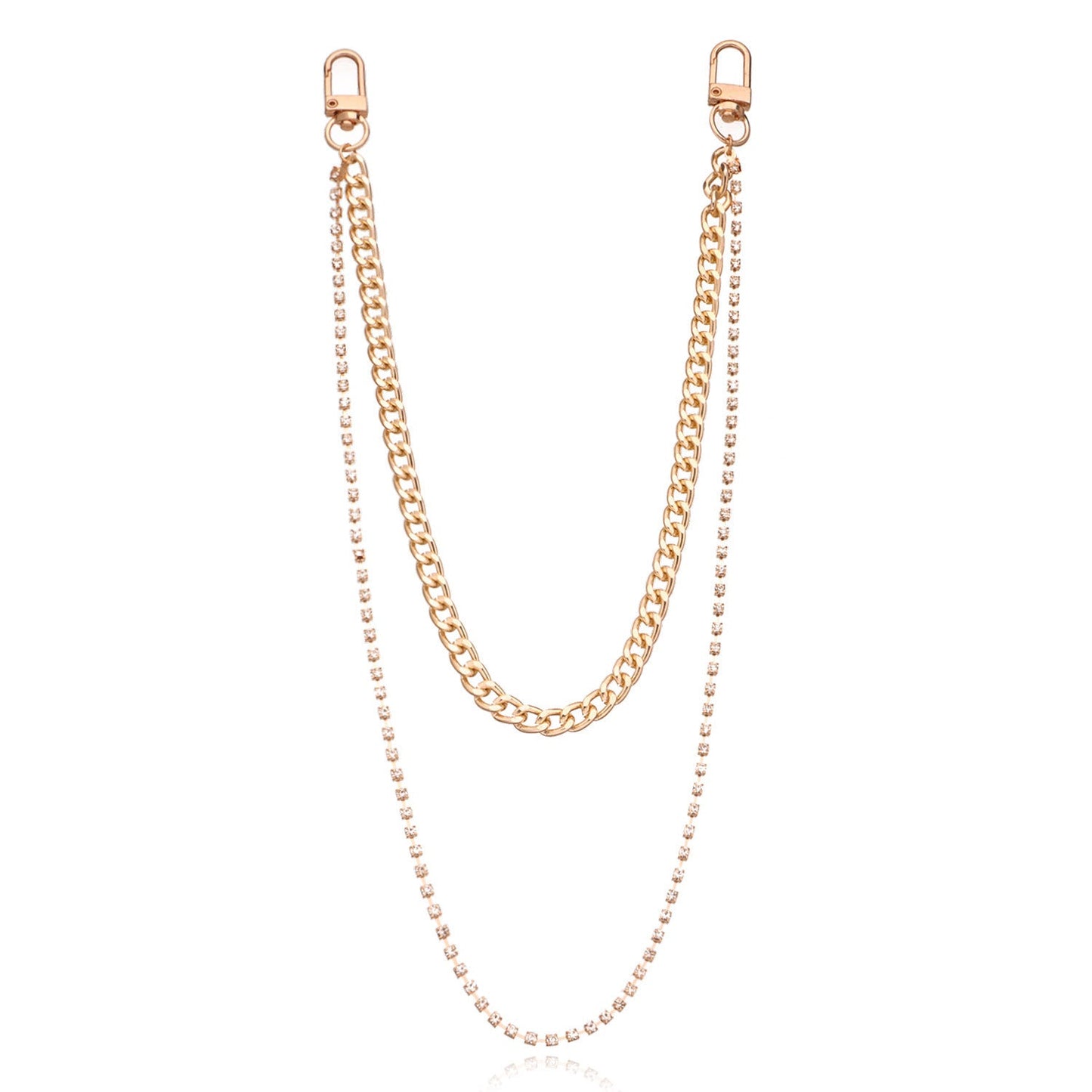 Hip Hop Punk Style Metal Body Chain