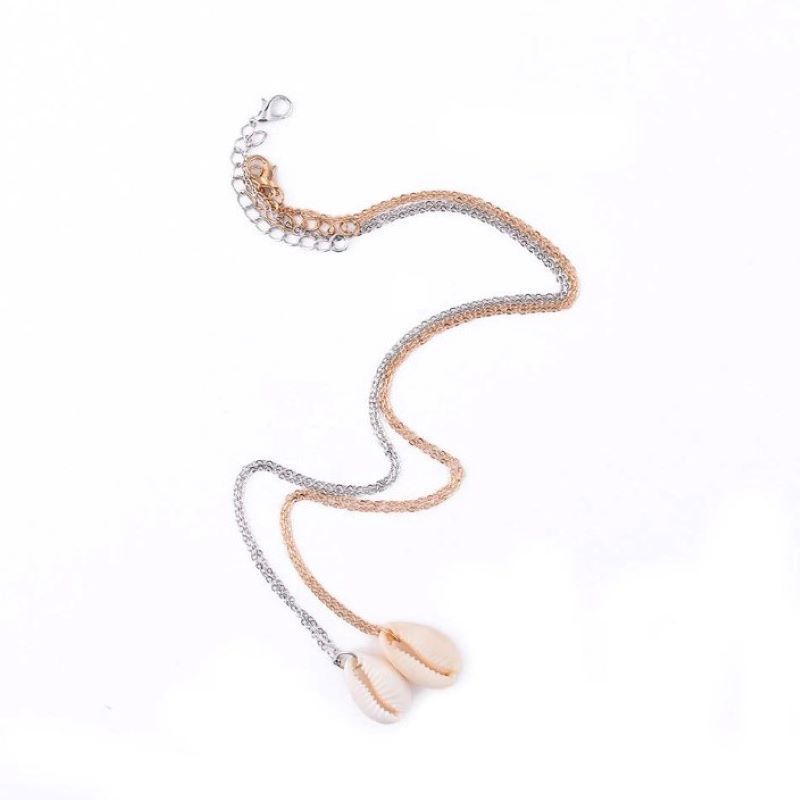Natural Shell Pendant Choker Necklaces